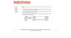 Desktop Screenshot of denixsolutions.ro